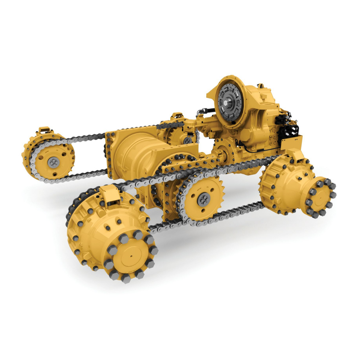 Differential and differential parts for heavy machinery