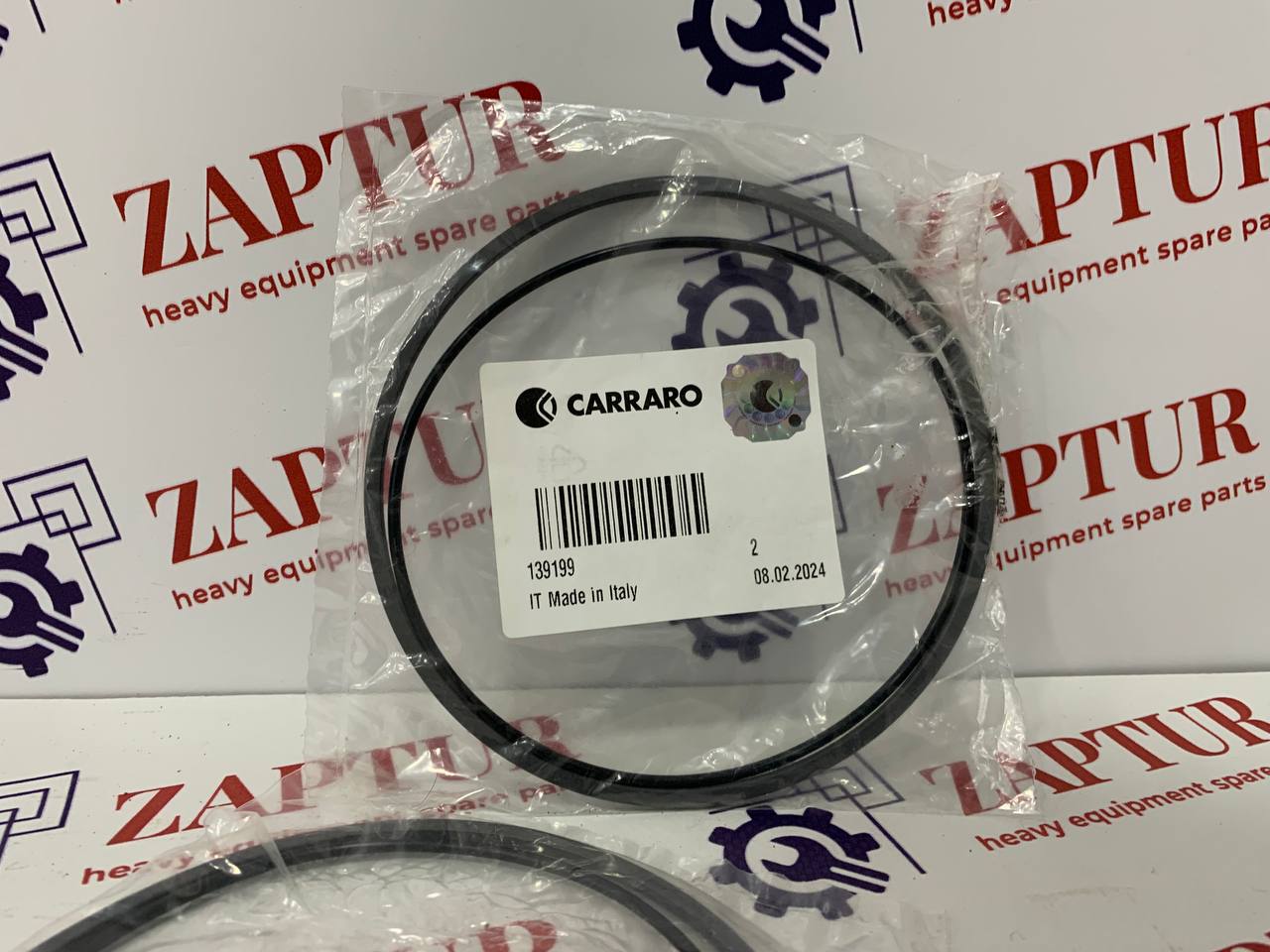 This seal kit is suitable for Carraro components