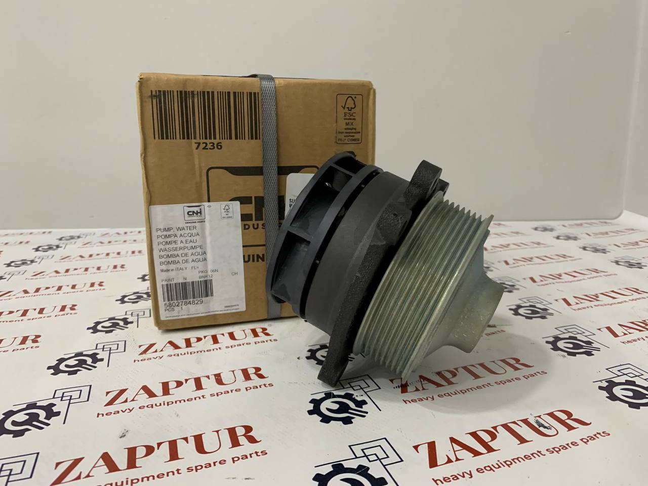 This water pump is suitable for Case and New Holland