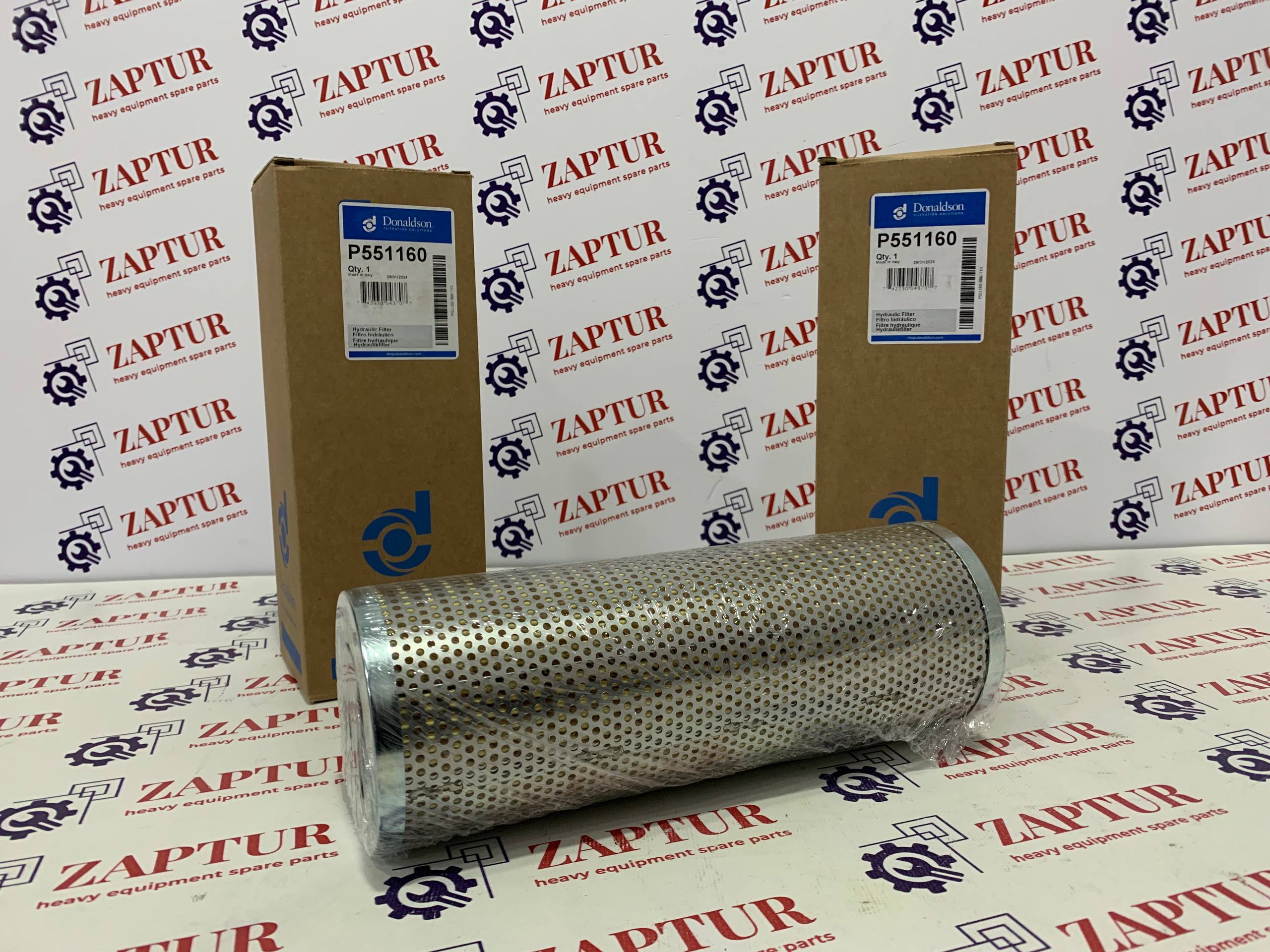 This hydraulic filter is suitable for Caterpillar machinery