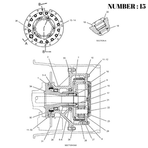 THIS MANIFOLD ASS'Y IS SUITABLE CATERPILLAR MACHINERY