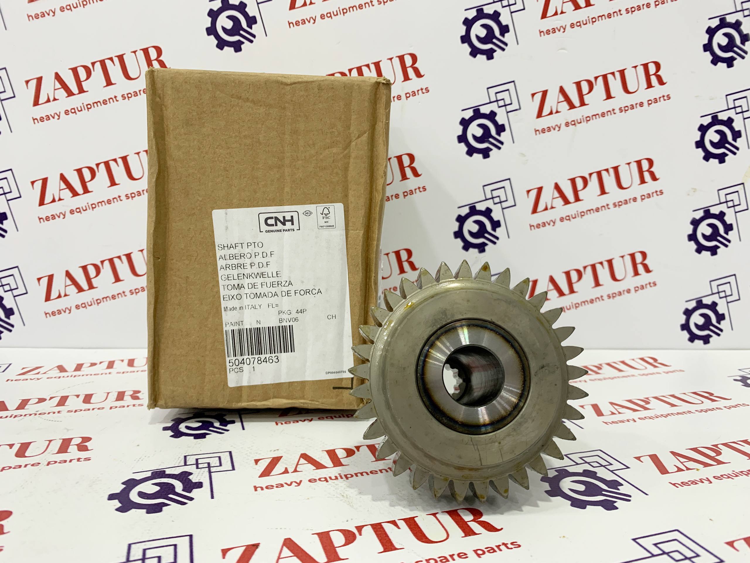 This PTO shaft is suitable for CNH machinery