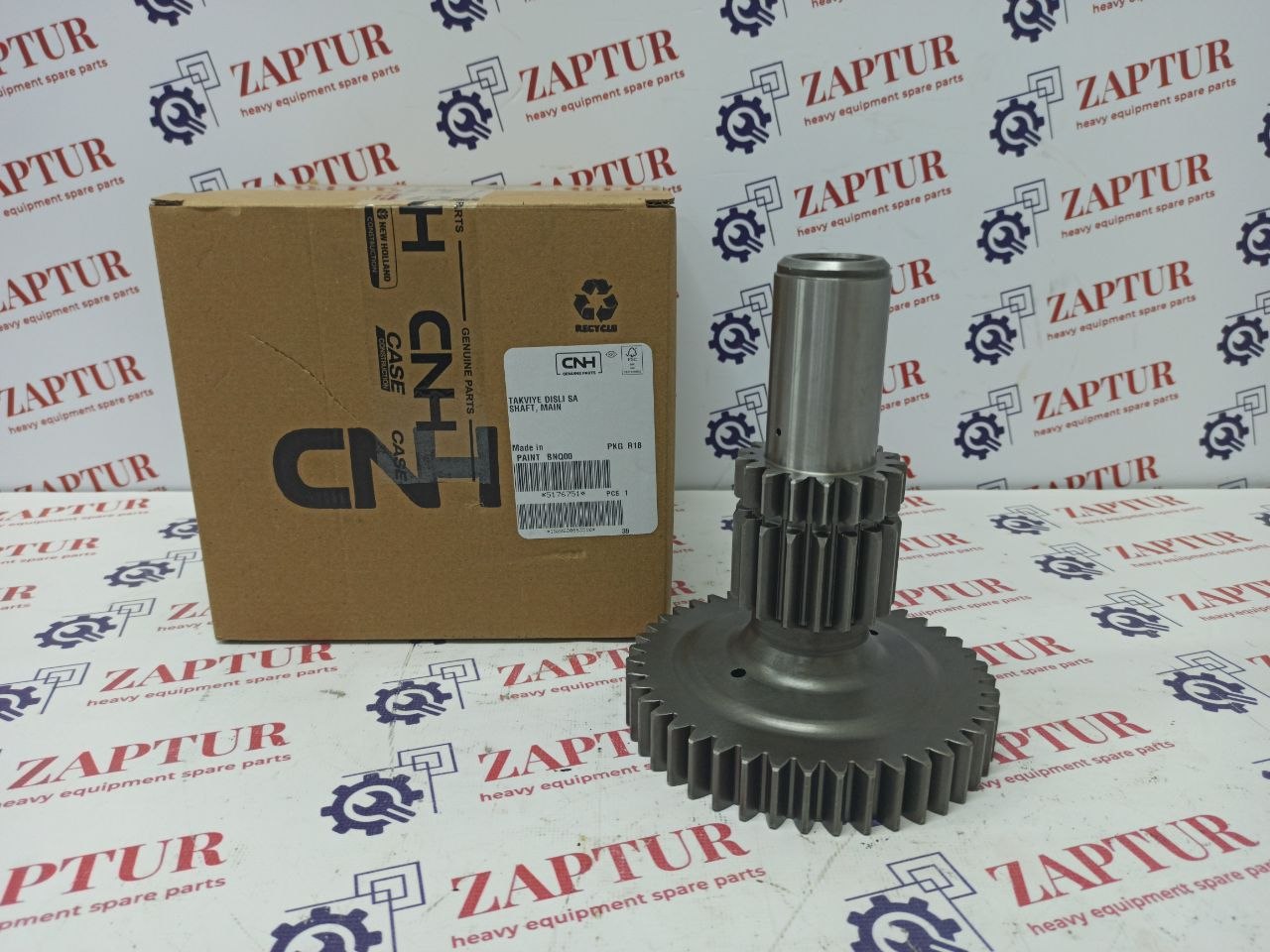 This main shaft is suitable for Case and New Holland machines