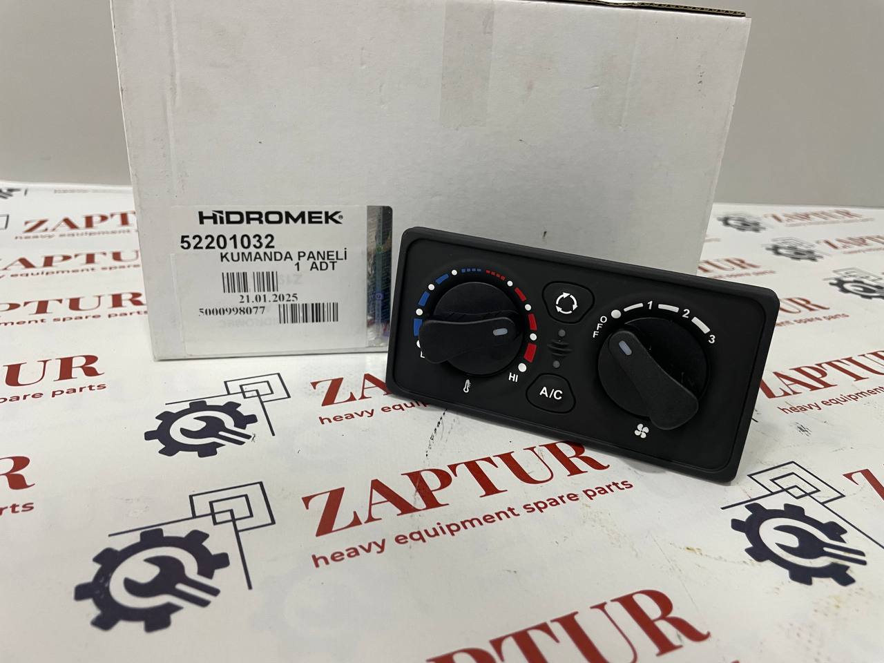 This air control panel is suitable for Hidromek Machinery