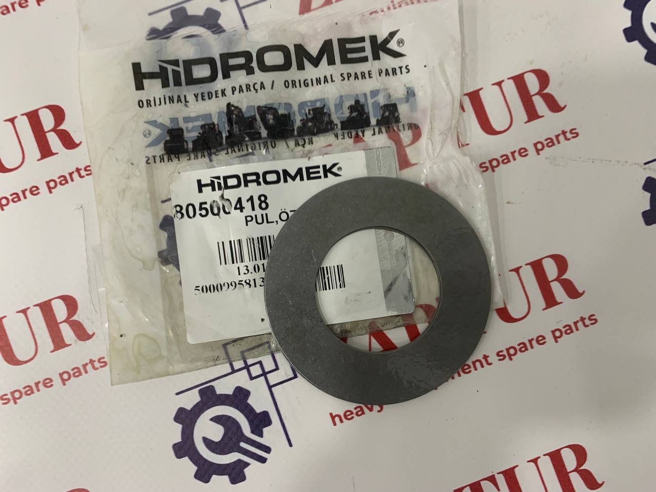 This shim is suitable for Hidromek machinery