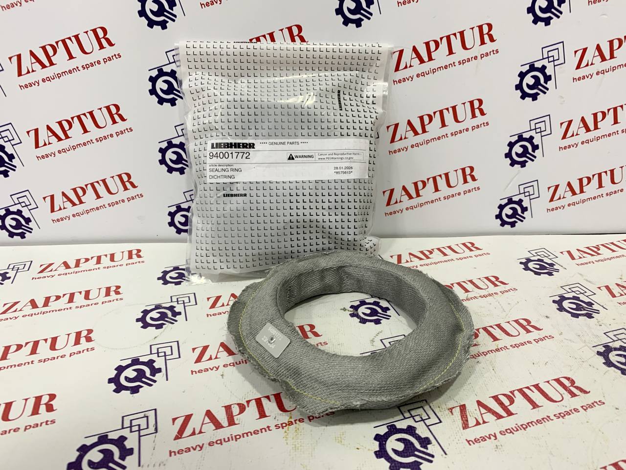 This sealing ring is suitable for Liebherr machinery