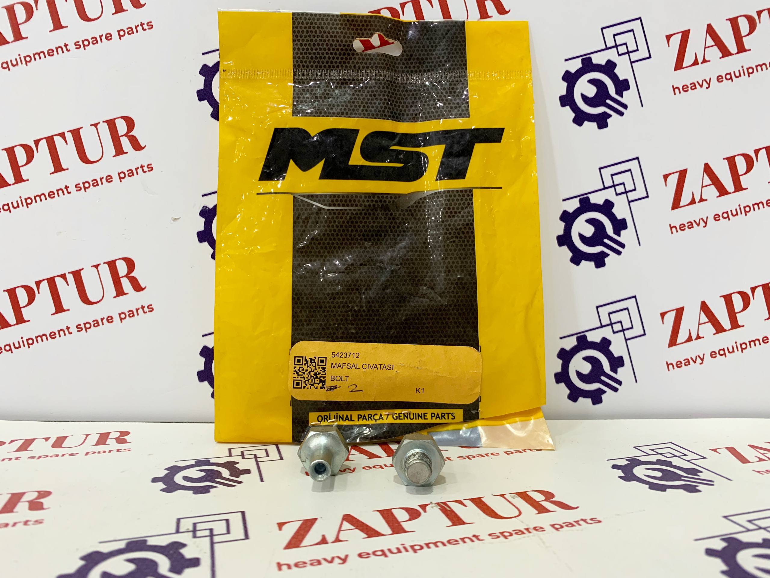 This bolt is suitable for MST machinery