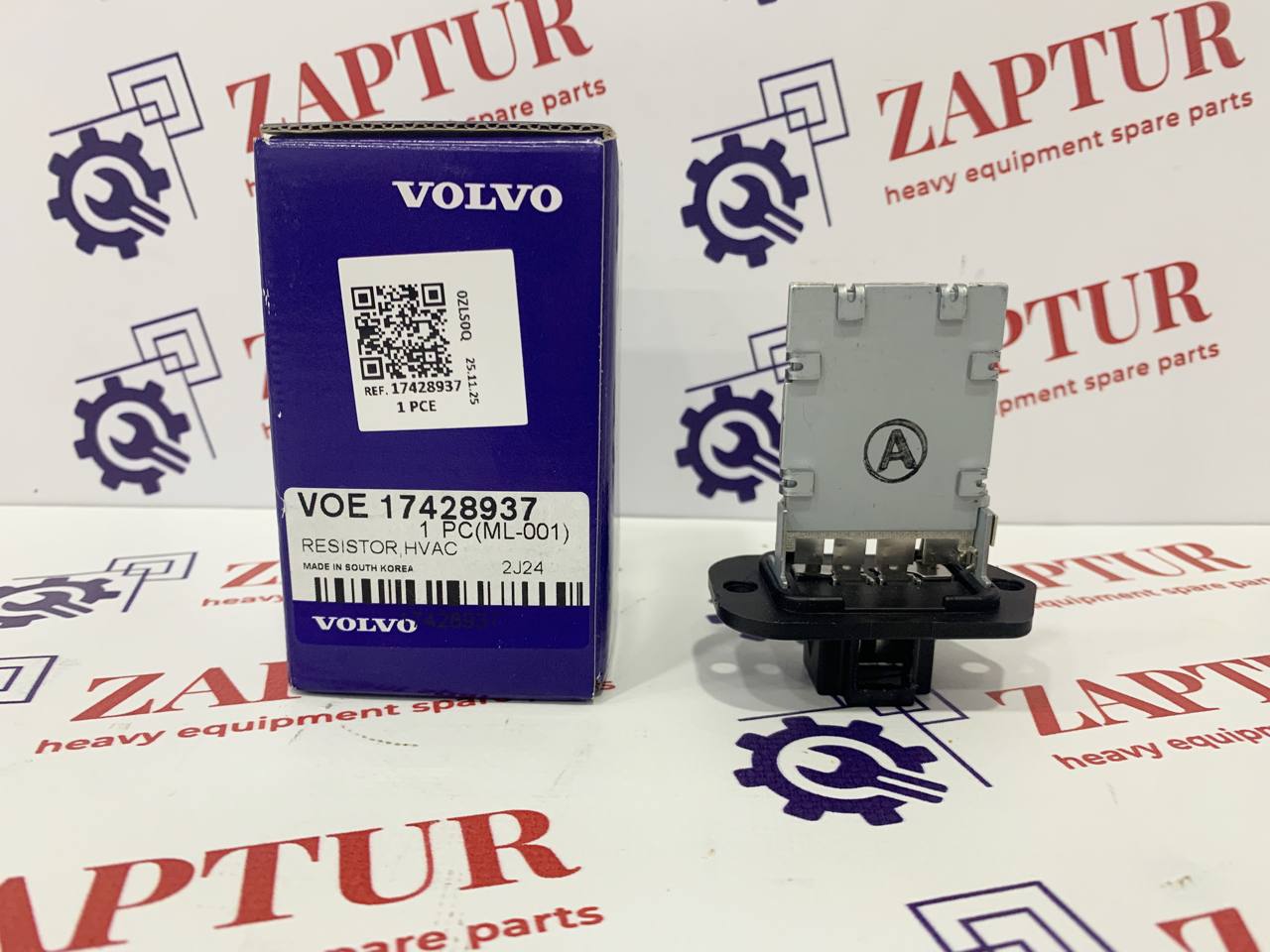 This resistor is suitable for Volvo machinery