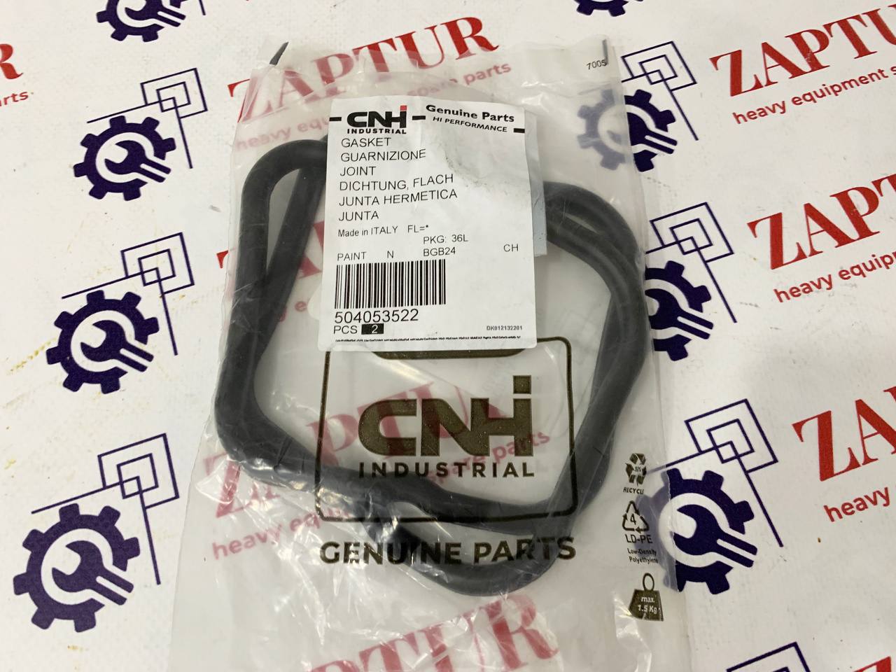CASE AND NEW HOLLAND 504053522 GASKET [ZAPTUR]