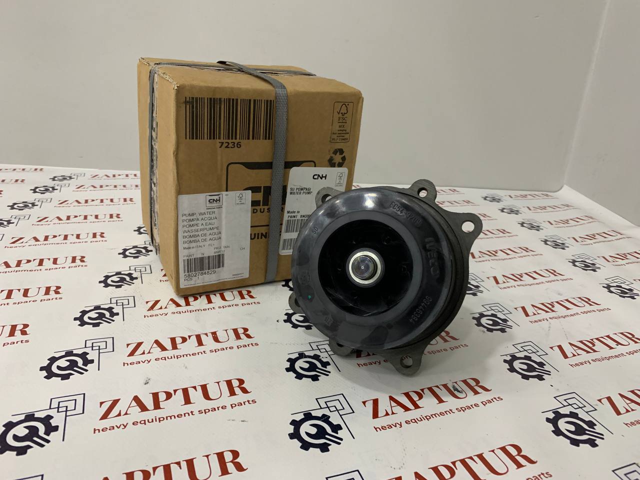 CASE & NEW HOLLAND 5802784829 WATER PUMP [ZAPTUR]