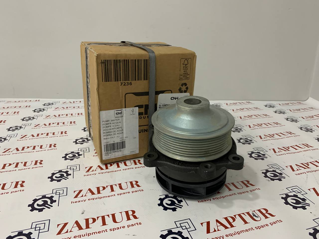 CASE & NEW HOLLAND 5802784829 WATER PUMP [ZAPTUR]