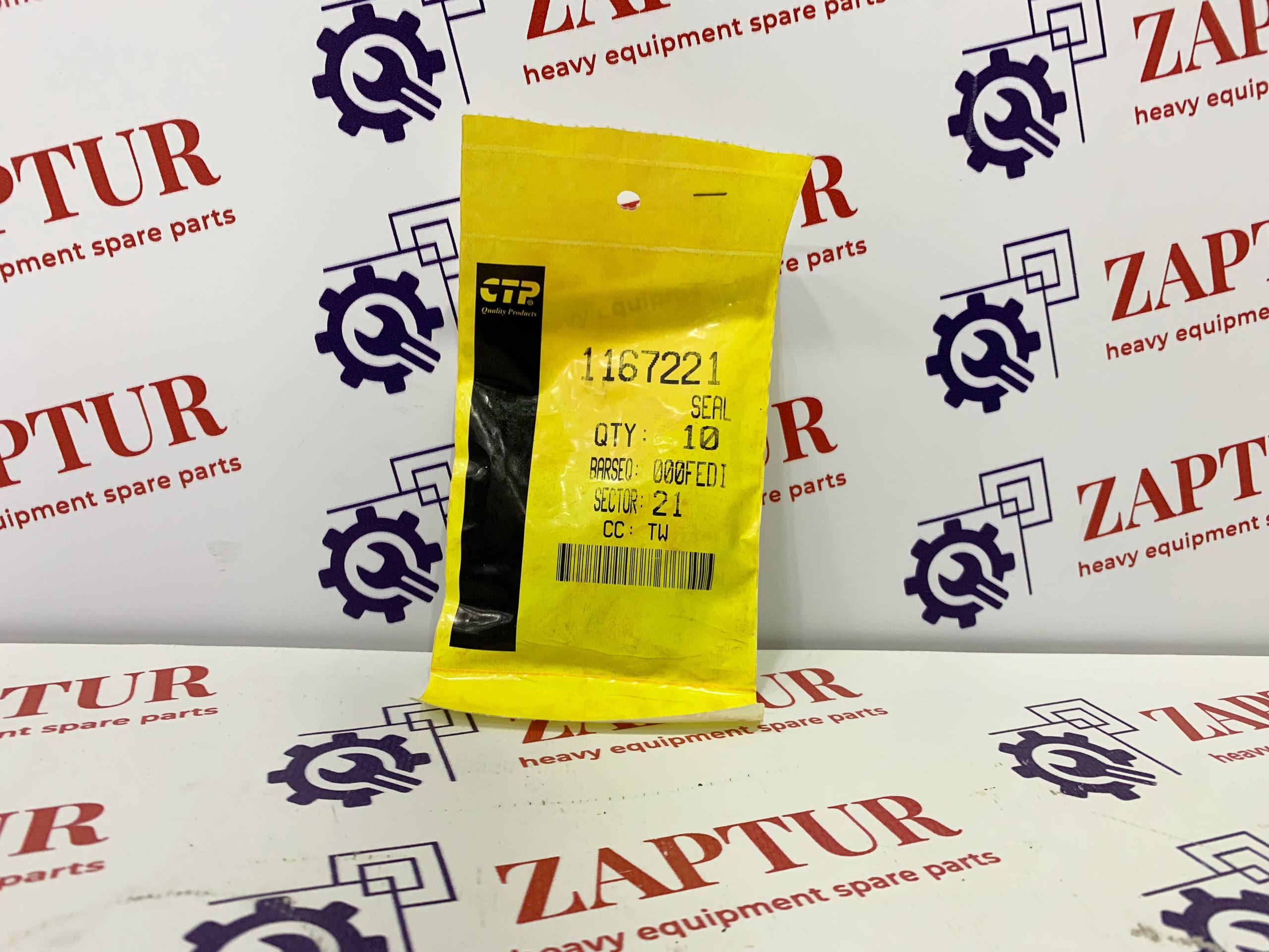 CATERPILLAR 1167221 SEAL [ZAPTUR]