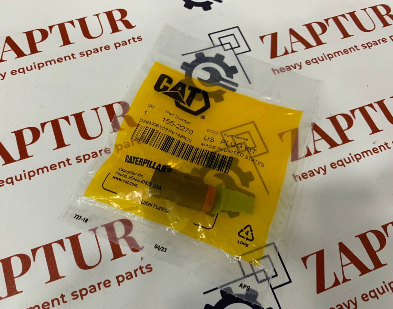 CATERPILLAR 1552270 CONNECTING PLUG KIT [ZAPTUR]