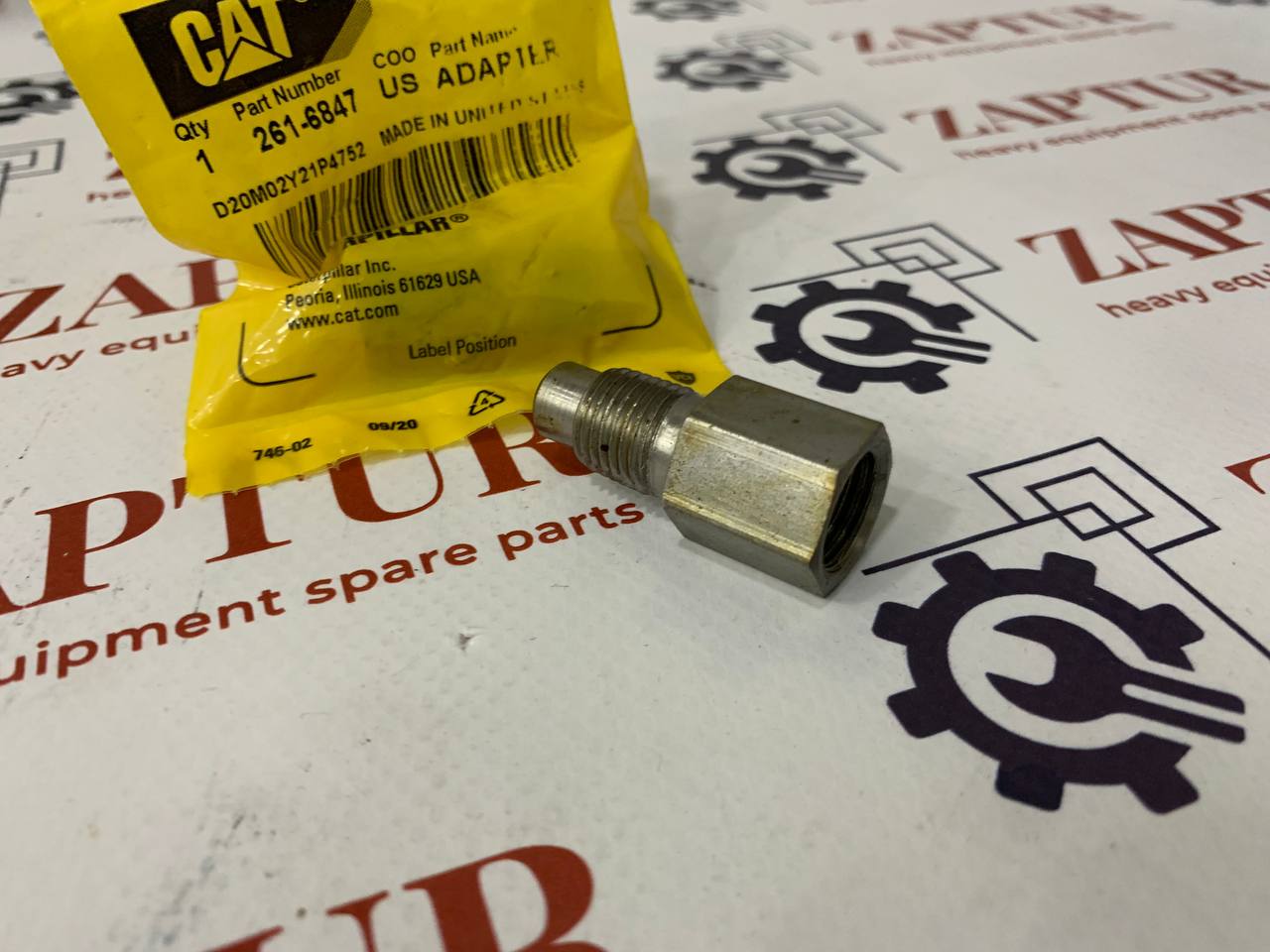 CATERPILLAR 2616847 ADAPTER [ZAPTUR]