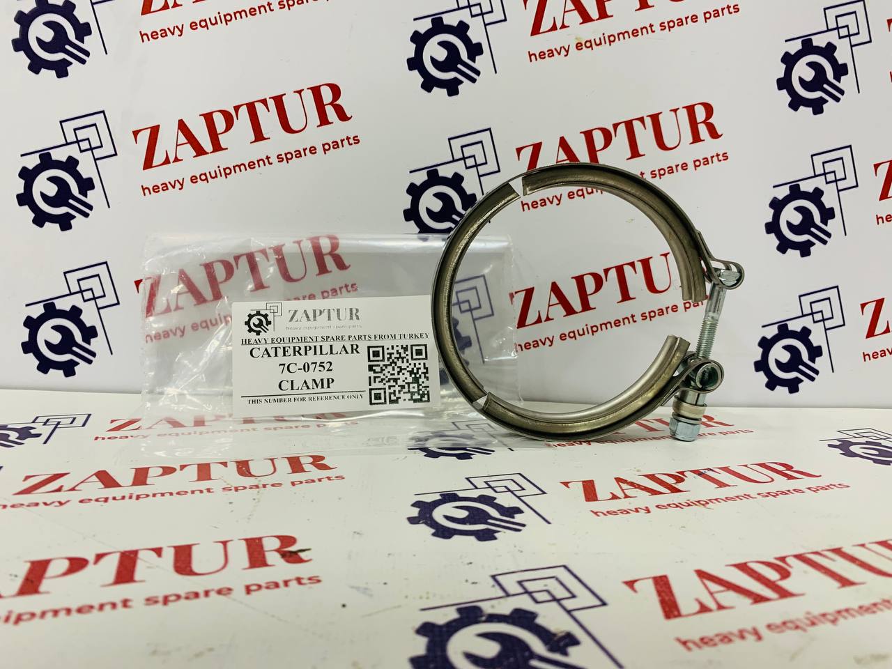 This clamp is suitable for Caterpillar machinery