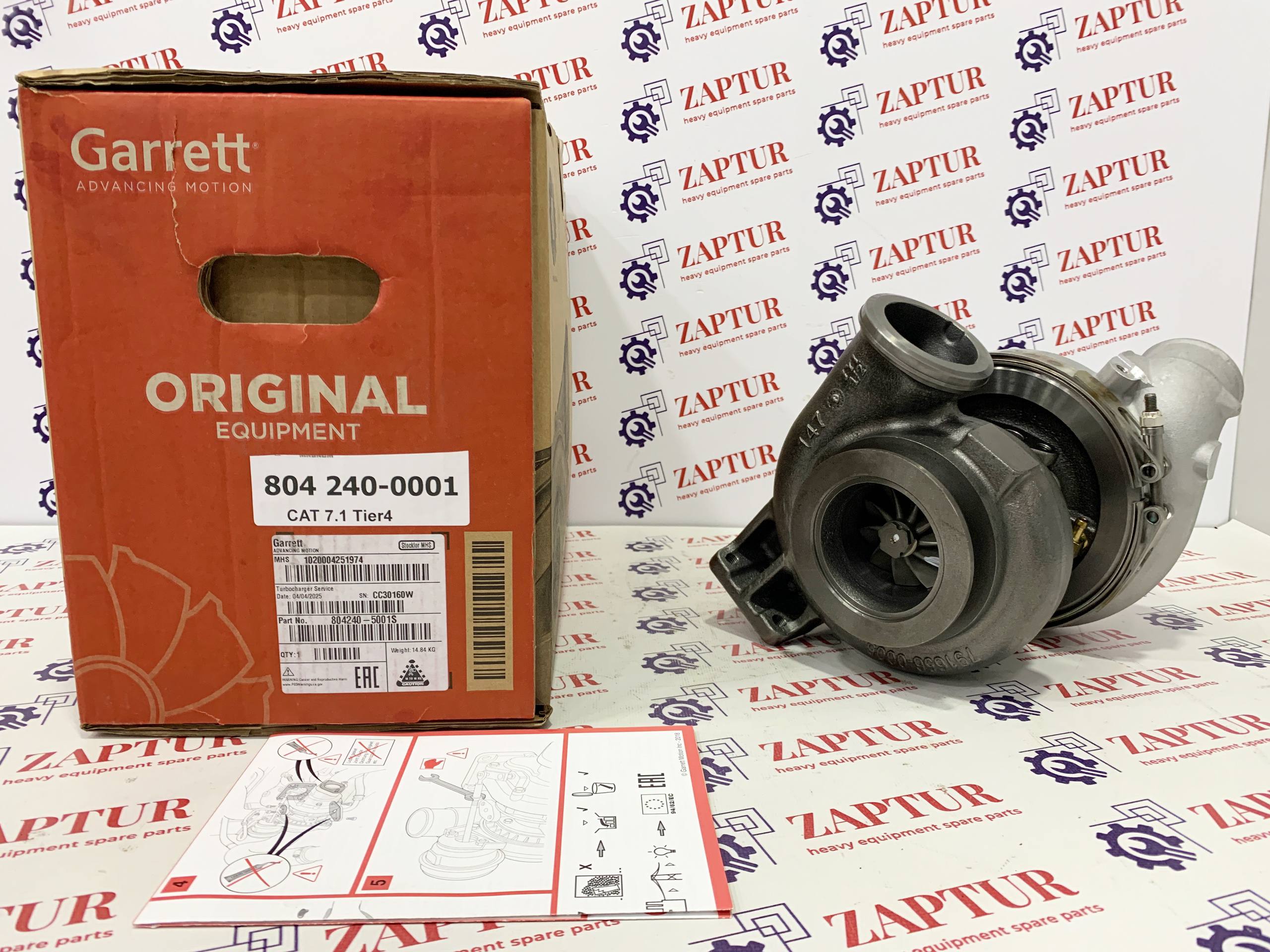 CUMMINS 3590128, 804240-5001S TURBOCHARGER