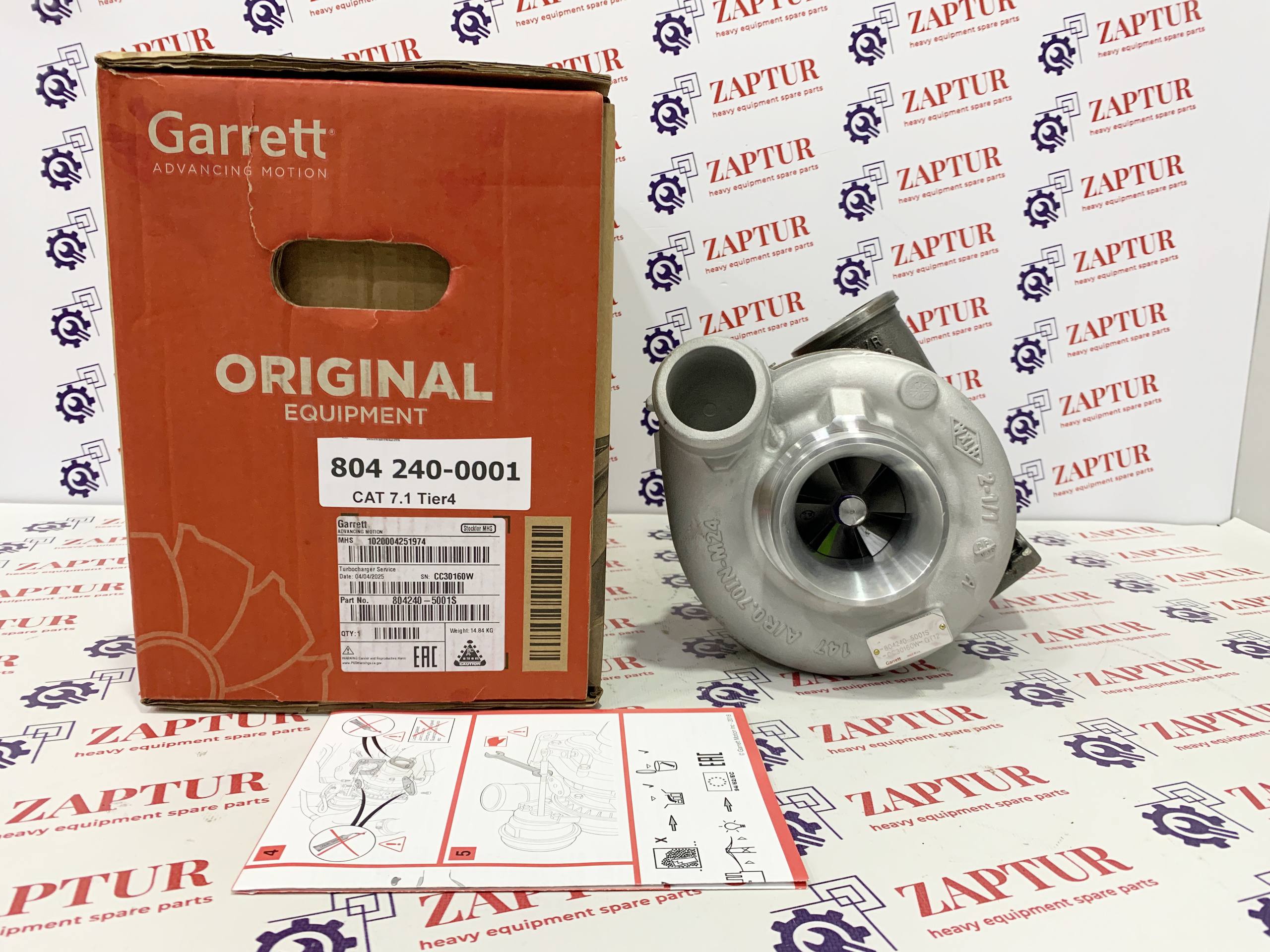 CUMMINS 3590128, 804240-5001S TURBOCHARGER
