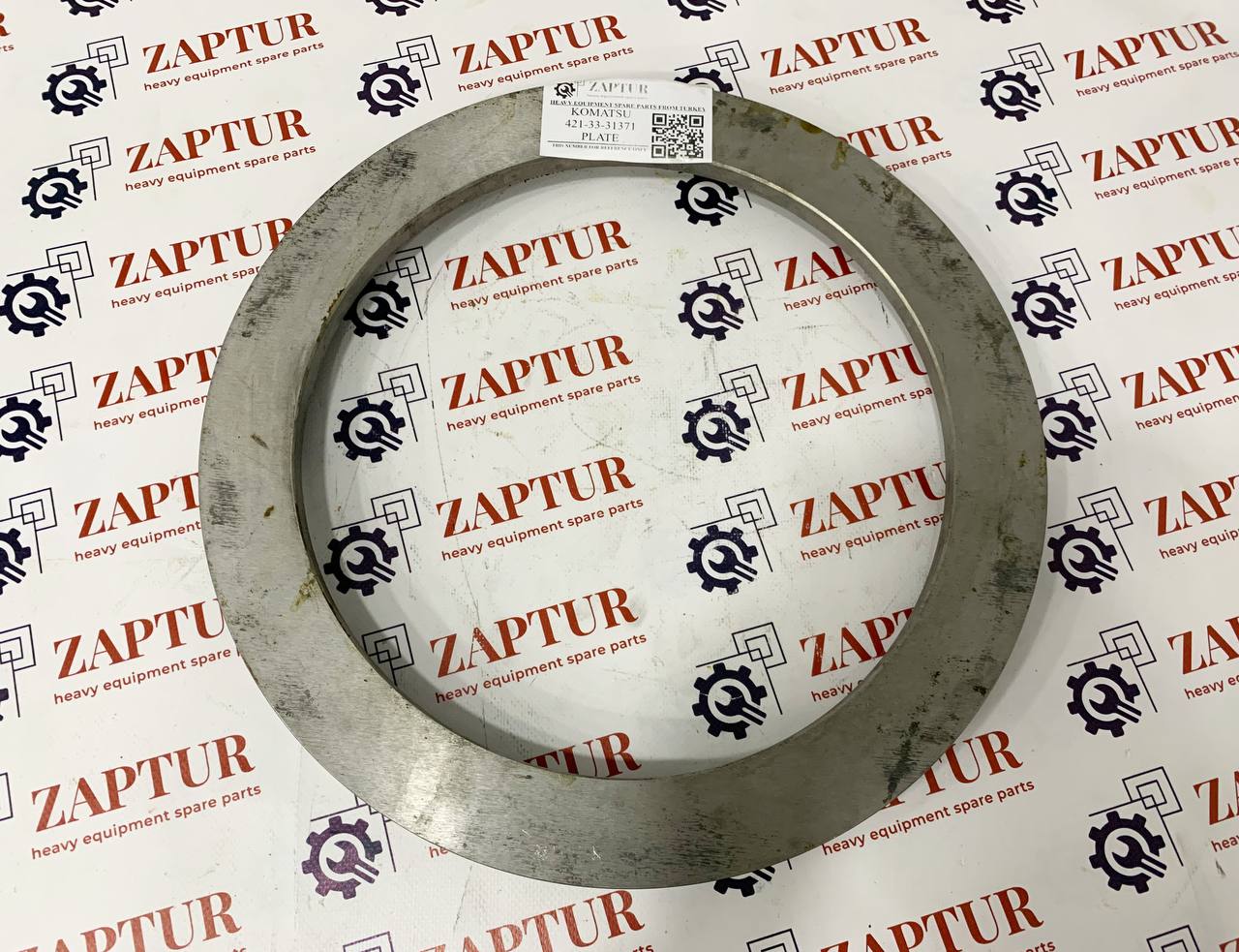 KOMATSU 421-33-31371 PLATE [ZAPTUR]