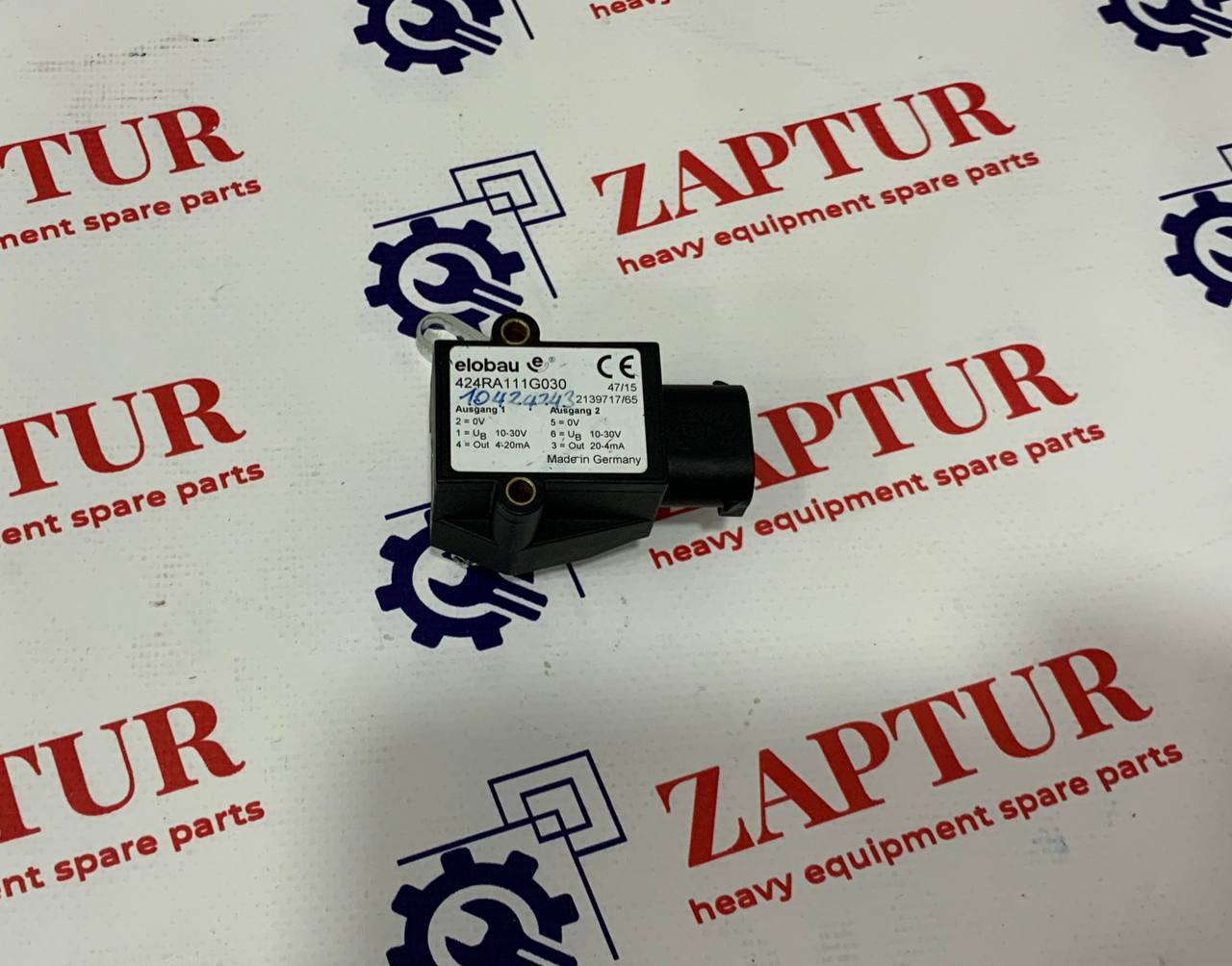 LIEBHERR 10424243 PEDAL ANGLE SENSOR [ZAPTUR]