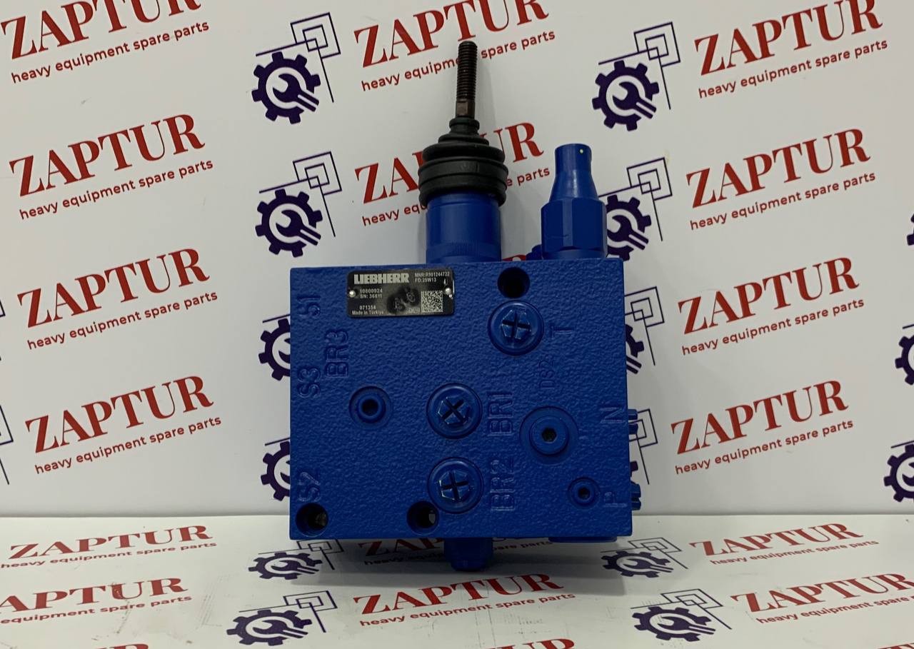 This brake compact block is suitable for Liebherr machinery