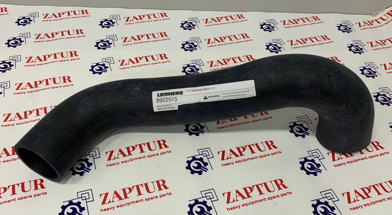 This cooling water hose is suitable for Liebherr machinery