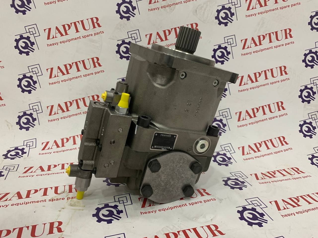This hydraulic pump is suitable for Rexroth® machinery.