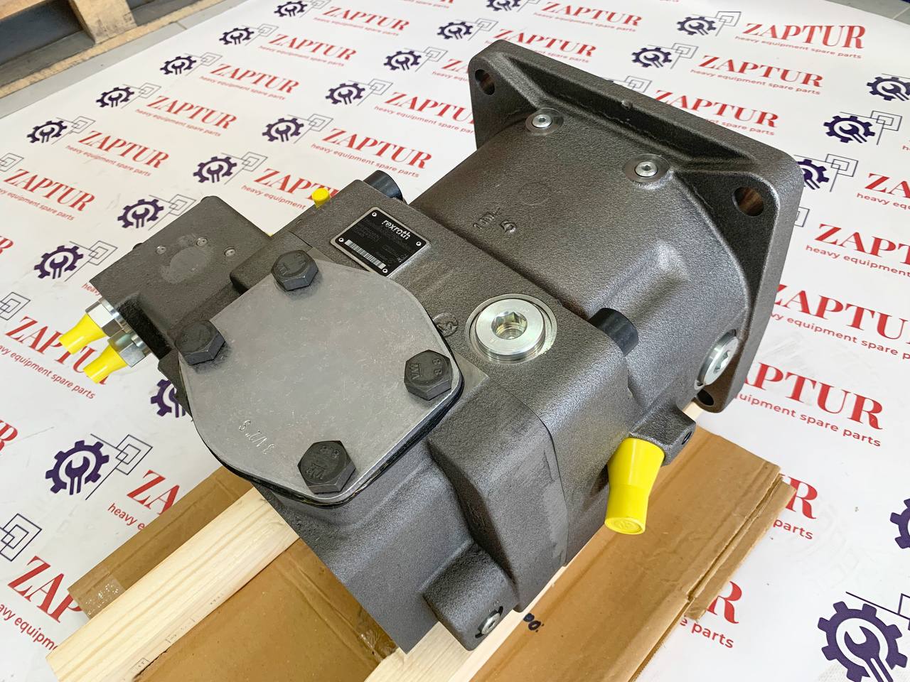 This hydraulic pump is suitable for Rexroth® machinery.
