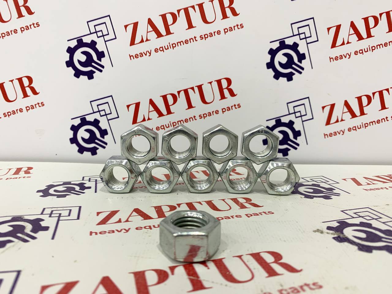 This flange lock nut is suitable for Volvo machinery