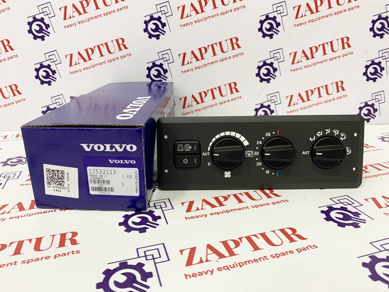 This heater control panel is suitable for Volvo articulated truck