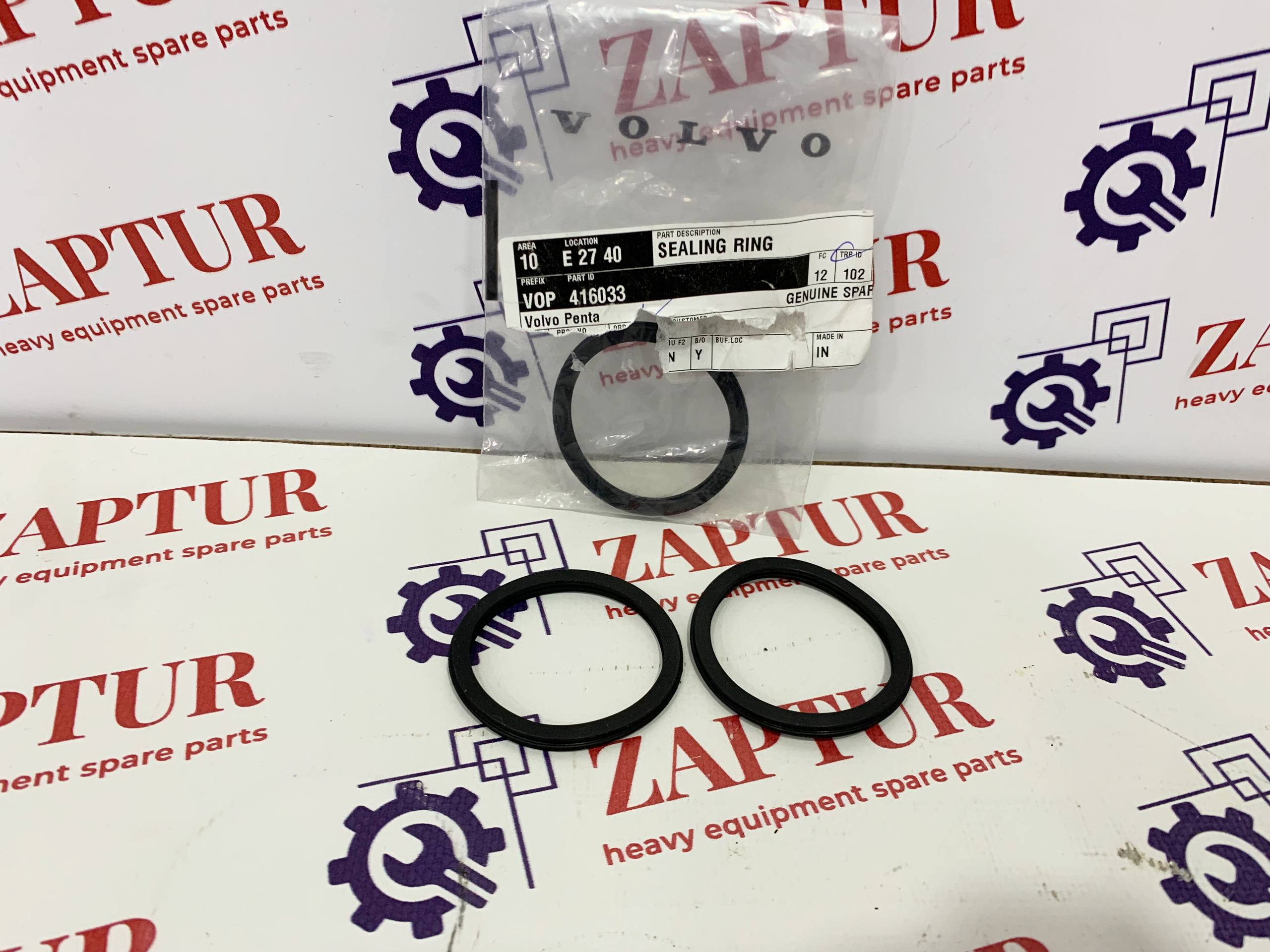 This sealing ring is suitable for Volvo Penta engines